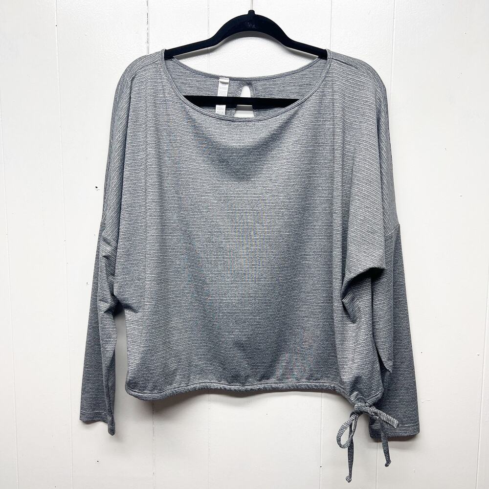 Oversized Womens Coquette Feminine Relaxed Understated Sultry Top Size Large